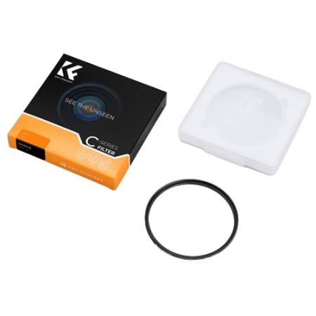 K&F Concept KF4301 Nano-C HMC - filtr UV z wielowarstwową powłoką, 82mm - zestaw